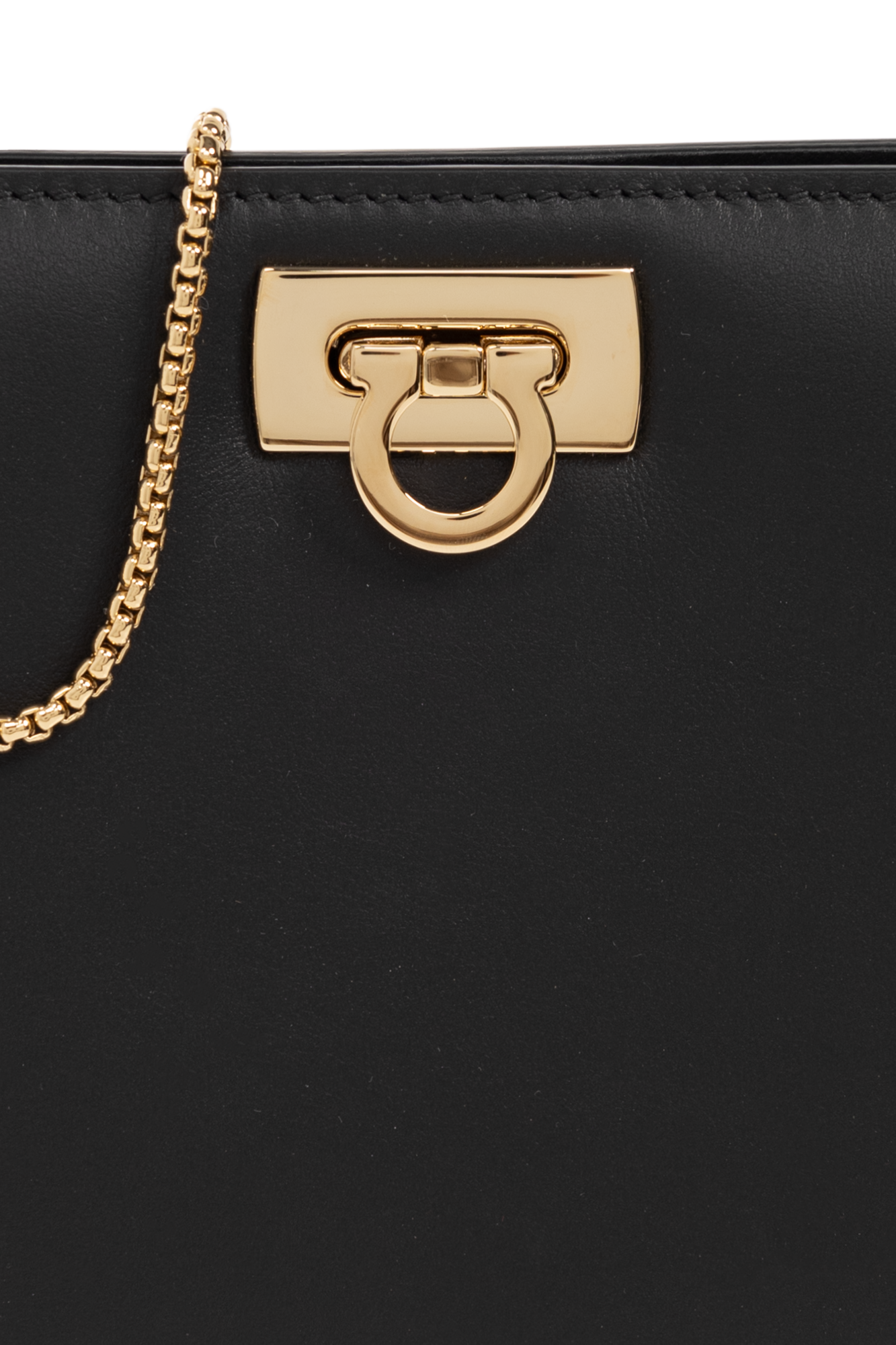 Czarny Torba na rami Wanda Mini FERRAGAMO Vitkac Polska